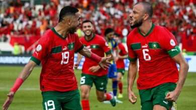 المنتخب المغربي و تنزانيا