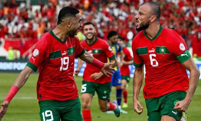 المنتخب المغربي و تنزانيا