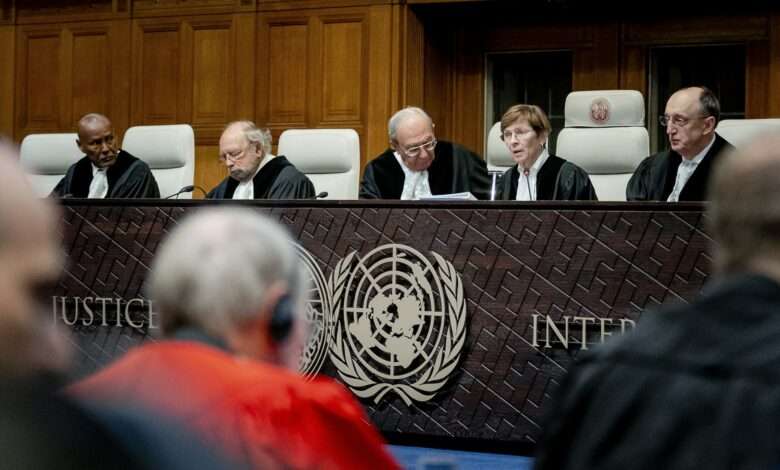 قرار محكمة العدل الدولية ضد إسرائيل