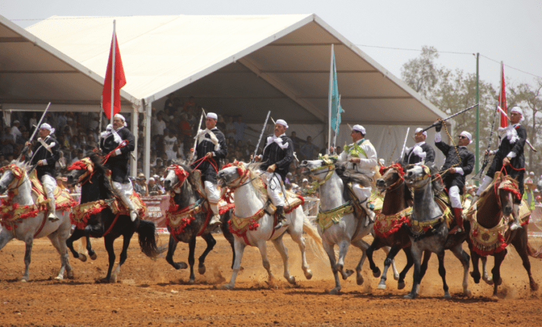 وفاة فارس في مهرجان تيفلت