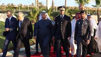 رئيس المنظمة الدولية للشرطة الجنائية أحمد ناصر الريسي خلال حفل الافتتاح الرسمي للدورة السادسة لأيام الأبواب المفتوحة للأمن الوطني بمدينة الجديدة