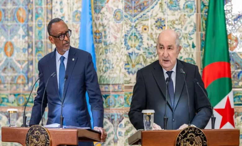 زيارة بول كاغامي للجزائر