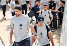 وصول بعثة المنتخب الجزائري إلى المغرب على متن طائرة تونسية