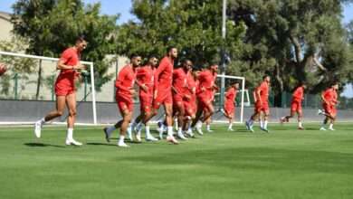 تداريب المنتخب المغربي 2025