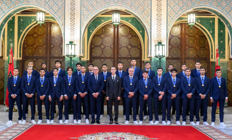 الأمير مولاي الحسن يترأس حفل استقبال على شرف المنتخب الوطني للشباب