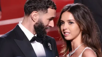 كريم بنزيما و زوجته لينا خضري