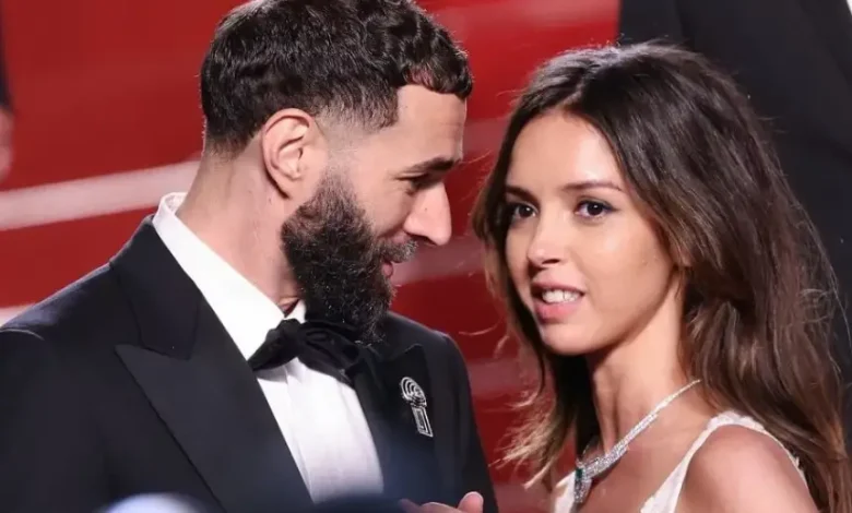 كريم بنزيما و زوجته لينا خضري