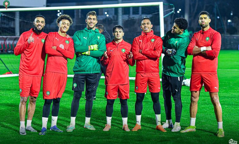 أرقام لاعبي المنتخب المغربي