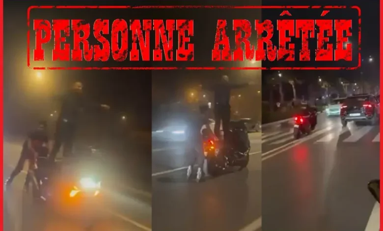 الأمن يوقف مشتبهًا فيه في سياقة استعراضية خطيرة بأنفا