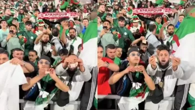 توقيف مشجع جزائري بالدار البيضاء بسبب تمزيق العملة الوطنية