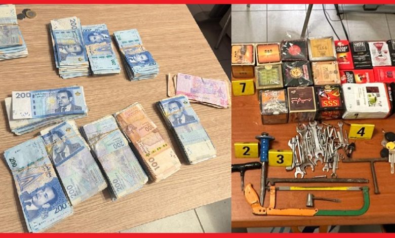 تنسيق أمني بين أمن أكادير وأيت ملول والديستي يقود إلى تفكيك عصابة متخصصة في السرقات بالكسر