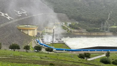 محطة الكهرباء سد واد المخازن