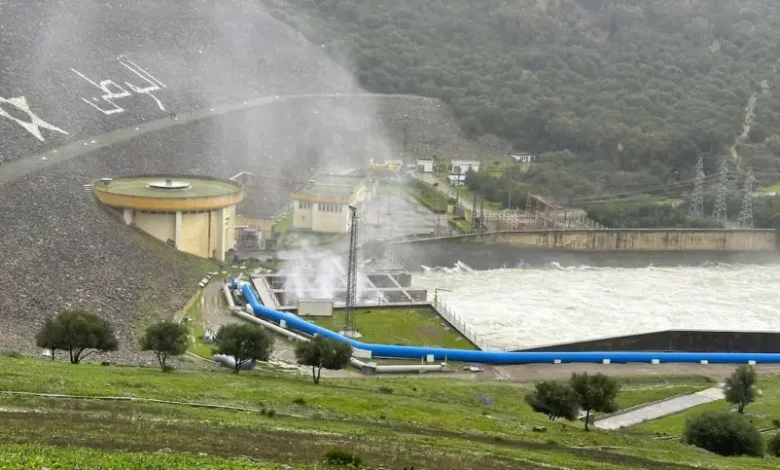 محطة الكهرباء سد واد المخازن