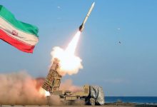 هجوم صاروخي ايراني