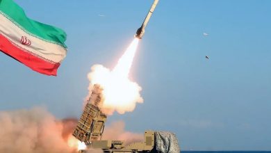 هجوم صاروخي ايراني