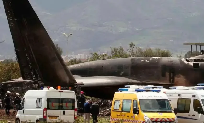 تحطم طائرة نقل عسكرية جزائرية