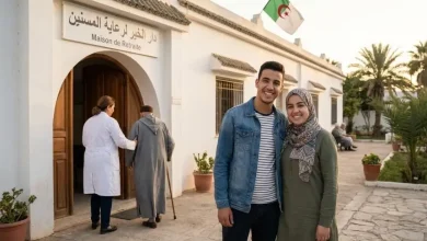 شخص رمى والديه المسنين في الشارع