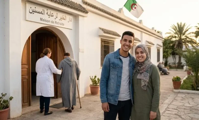 شخص رمى والديه المسنين في الشارع