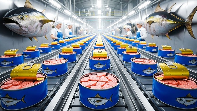 وحدة صناعية لتصبير التونة