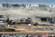 تسونامي يضرب اليابان