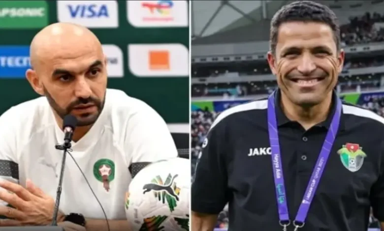 وليد الركراكي و الحسين عموتة