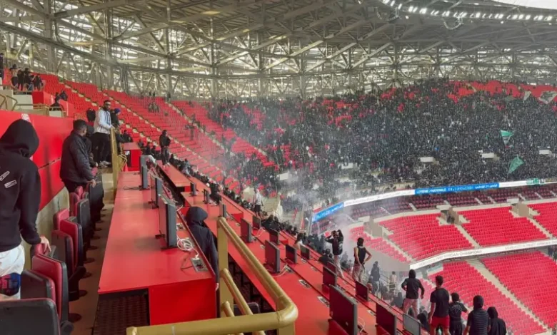 شغب كلاسيكو الجيش والرجاء