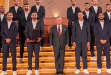 ملك الأردن يكرم المدرب المغربي جمال السلامي
