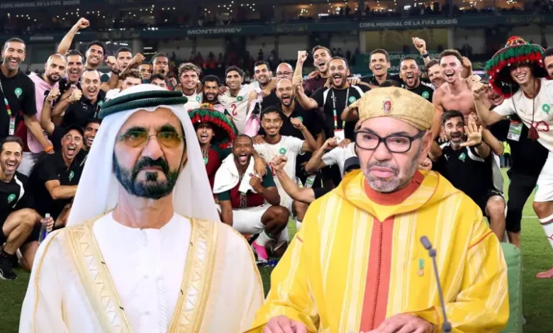 محمد بن راشد يهنئ المغرب ملكًا وشعبًا بعد ملحمة الأسود أمام هولندا
