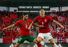 مباراة المغرب والنرويج