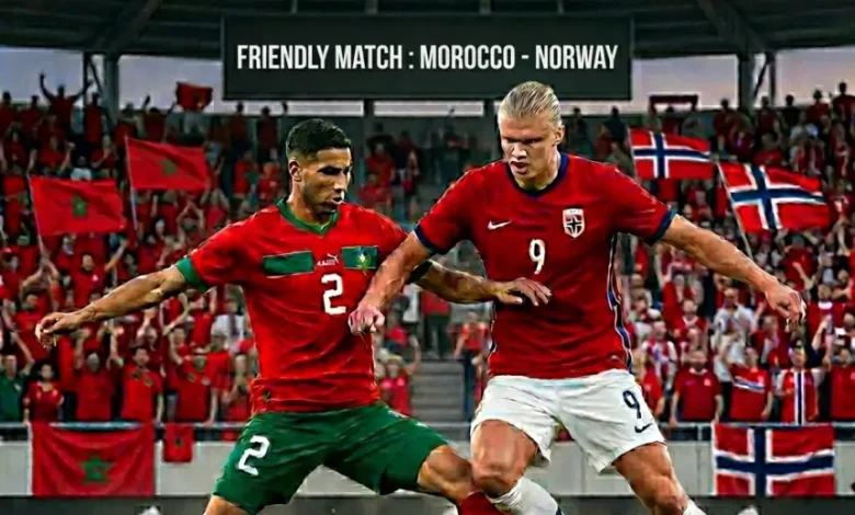 مباراة المغرب والنرويج