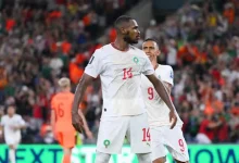 عيسى ديوب من مواجهة المغرب وهولندا