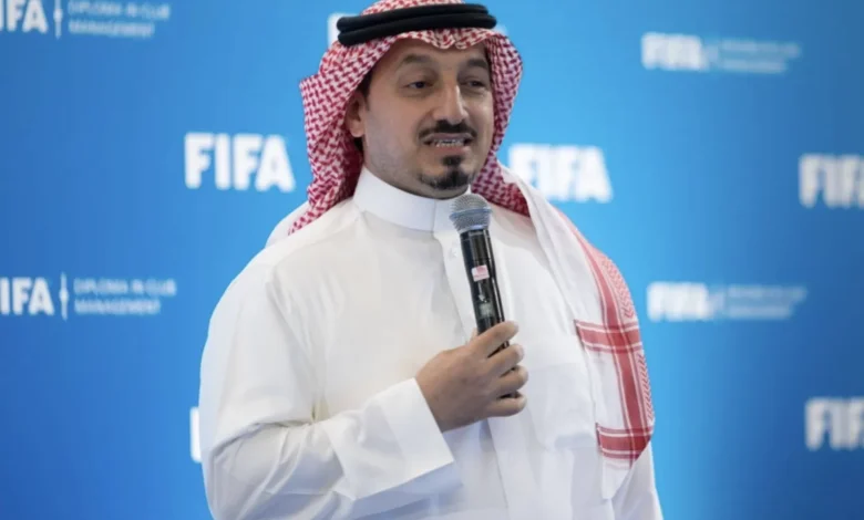 ياسر المسحل رئيس الاتحاد السعودي لكرة القدم